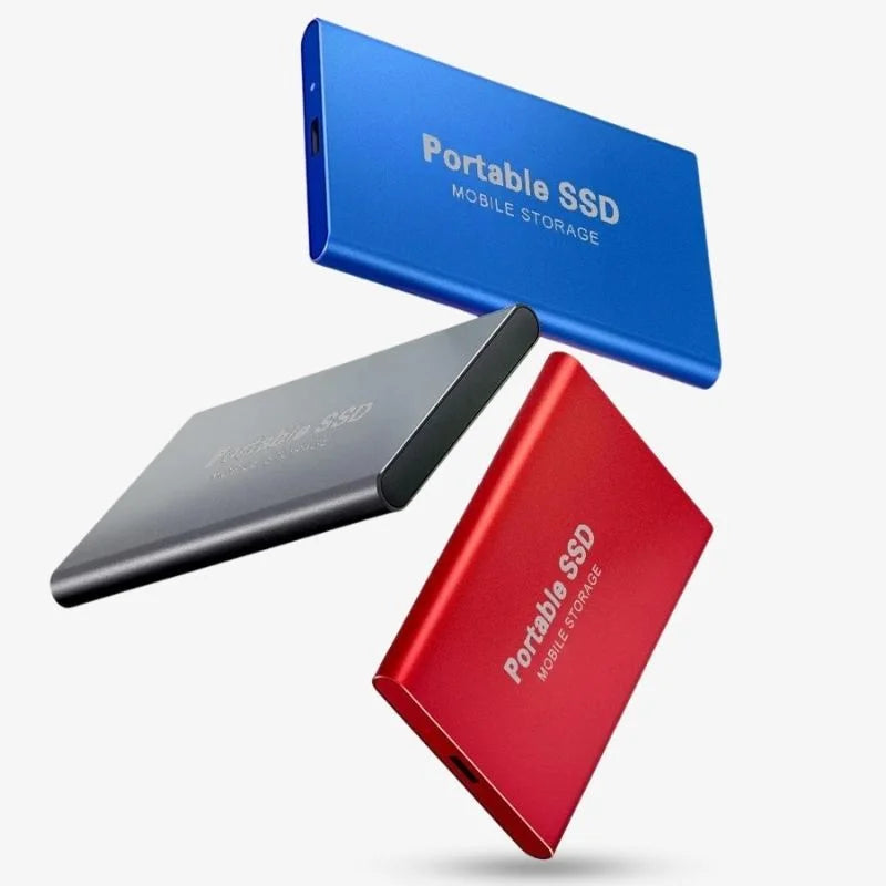 Compacte Draagbare SSD-schijf 1050 MB/s Aluminium Behuizing USB-C Opslag Laptop PC Smartphone Gaming