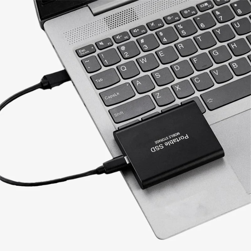 128GB Externe SSD - Supersnelle Draagbare Schijf met USB 3.1 voor Backups & Dataopslag