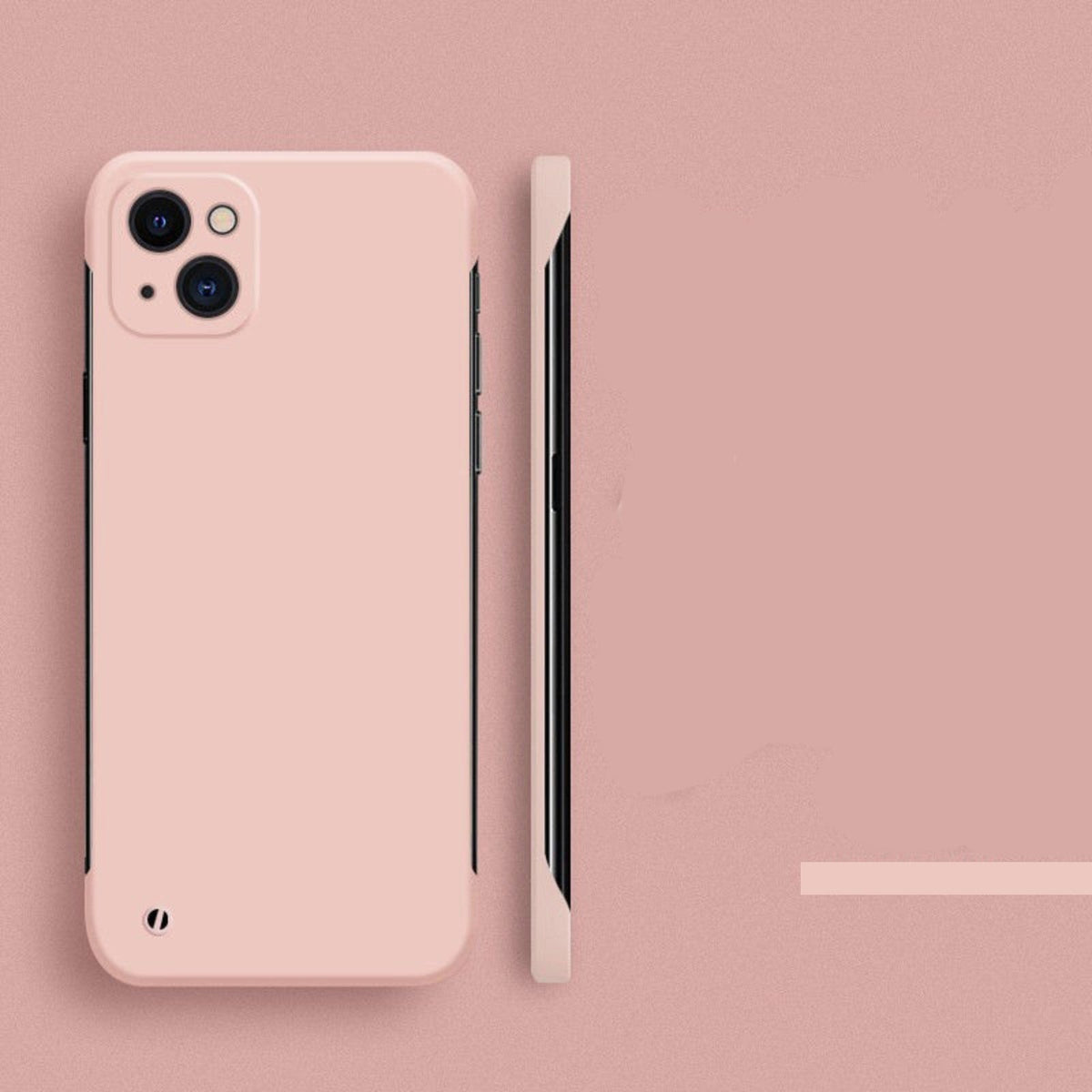Ultradunne Telefoonhoes iPhone met Camerabescherming Polskoord Gat Minimalistische Stijlvolle Bescherming