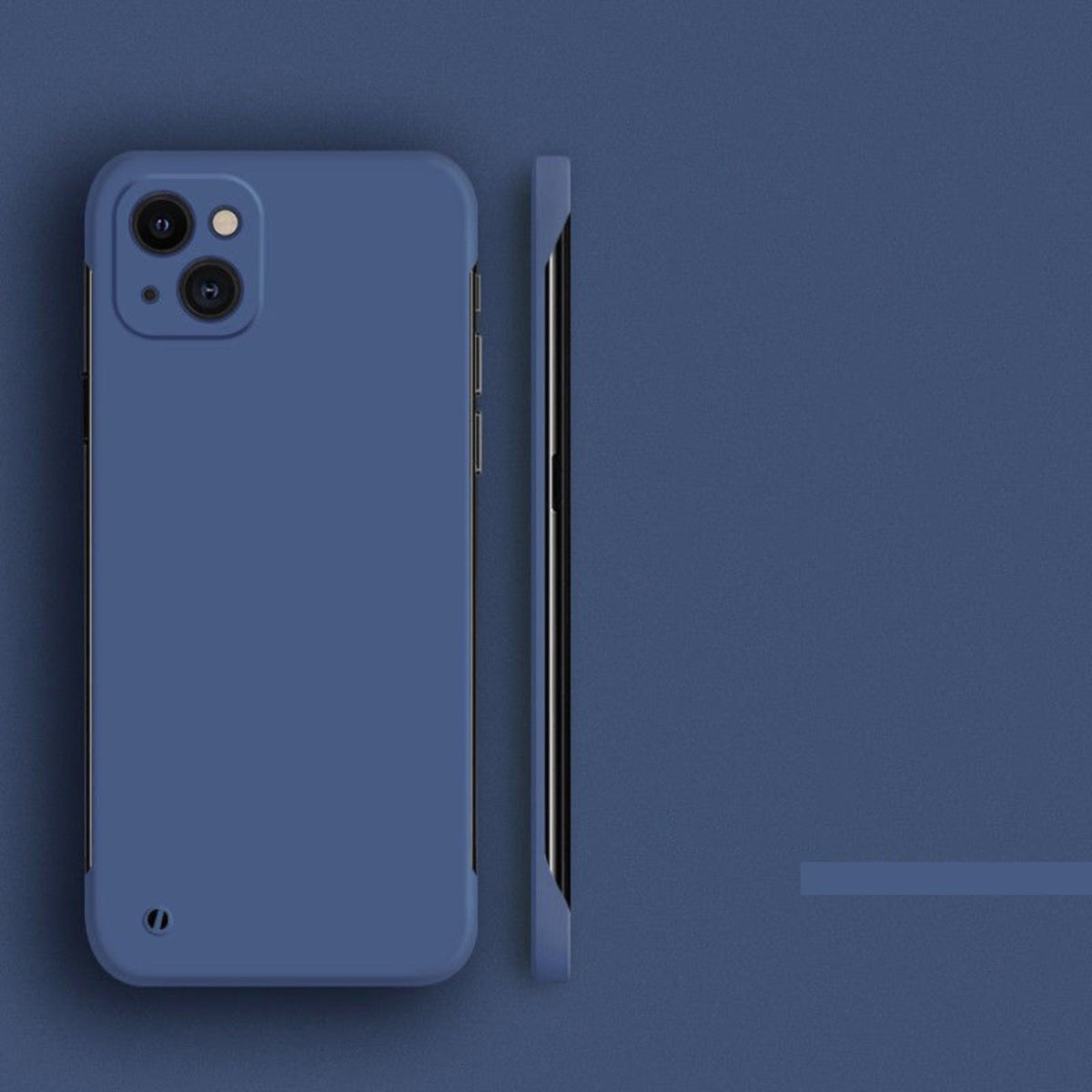 Ultradunne Telefoonhoes iPhone met Camerabescherming Polskoord Gat Minimalistische Stijlvolle Bescherming