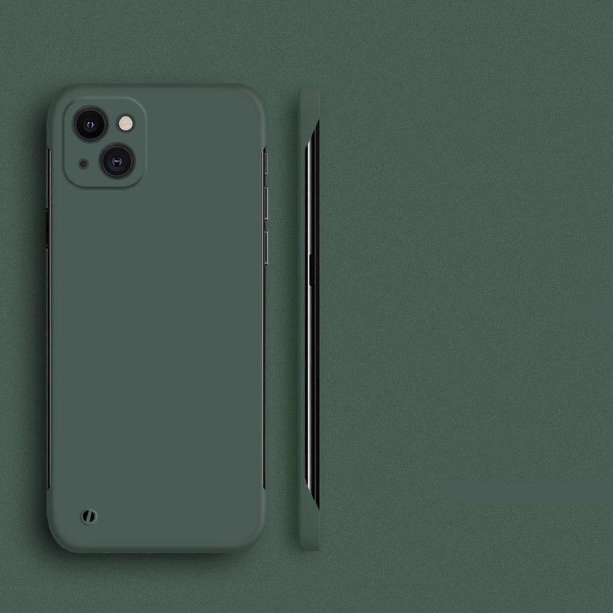 Ultradunne Telefoonhoes iPhone met Camerabescherming Polskoord Gat Minimalistische Stijlvolle Bescherming