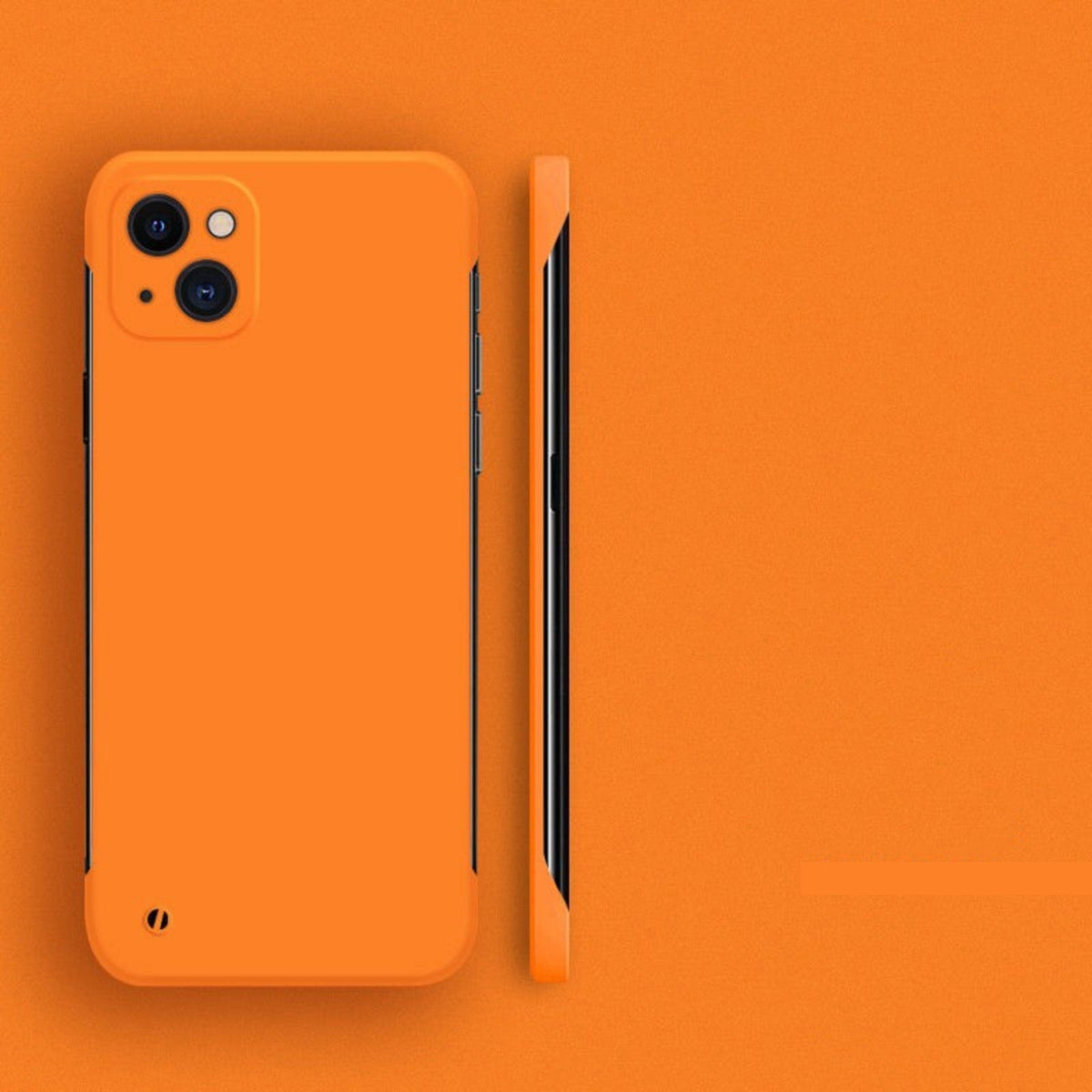 Ultradunne Telefoonhoes iPhone met Camerabescherming Polskoord Gat Minimalistische Stijlvolle Bescherming