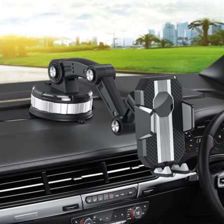 Universele Telefoonhouder Auto Dashboard 360° Draaibaar Zuignap