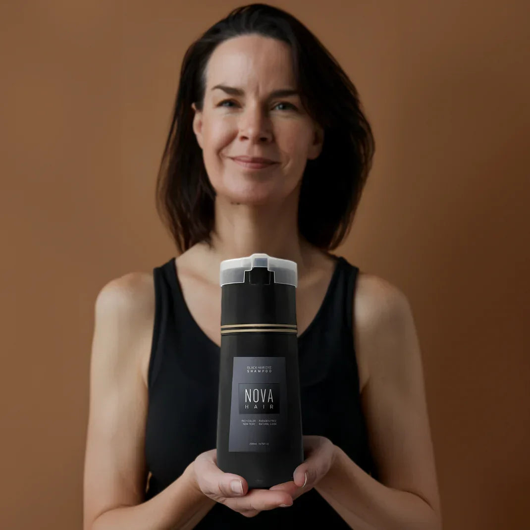 Kleurshampoo 200 ml voor Natuurlijk Uitziend Haar - Snelle Verzorging en Kleur in Één Stap