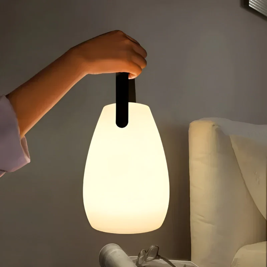 Draadloze led tafellamp met dimfunctie en kleurstanden voor binnen en buiten