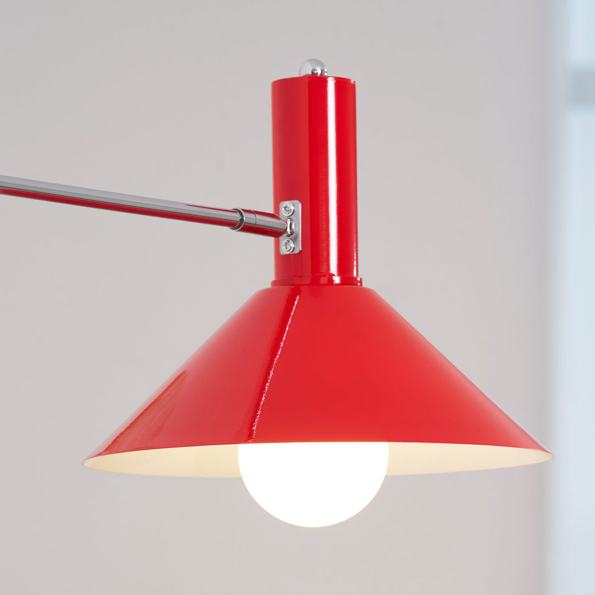 Verstelbare Metalen Wandlamp met Gelede Arm Industriële Stijl Muurverlichting Moderne Leeslamp