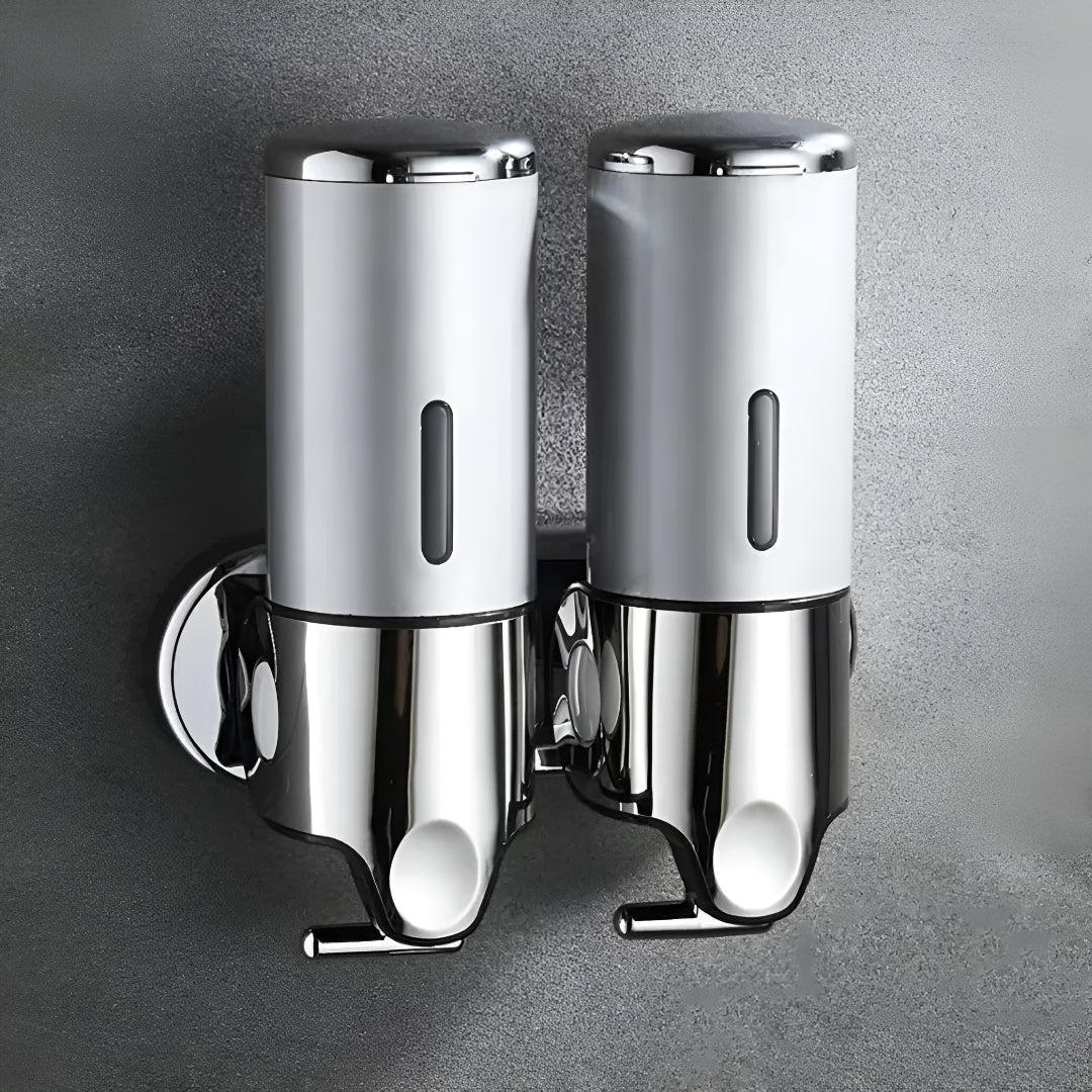 Zeeppompje Wandmontage Messing met Pompje 500ml Goud Zwart Chroom voor Badkamer Keuken Toiletruimte Stijlvol