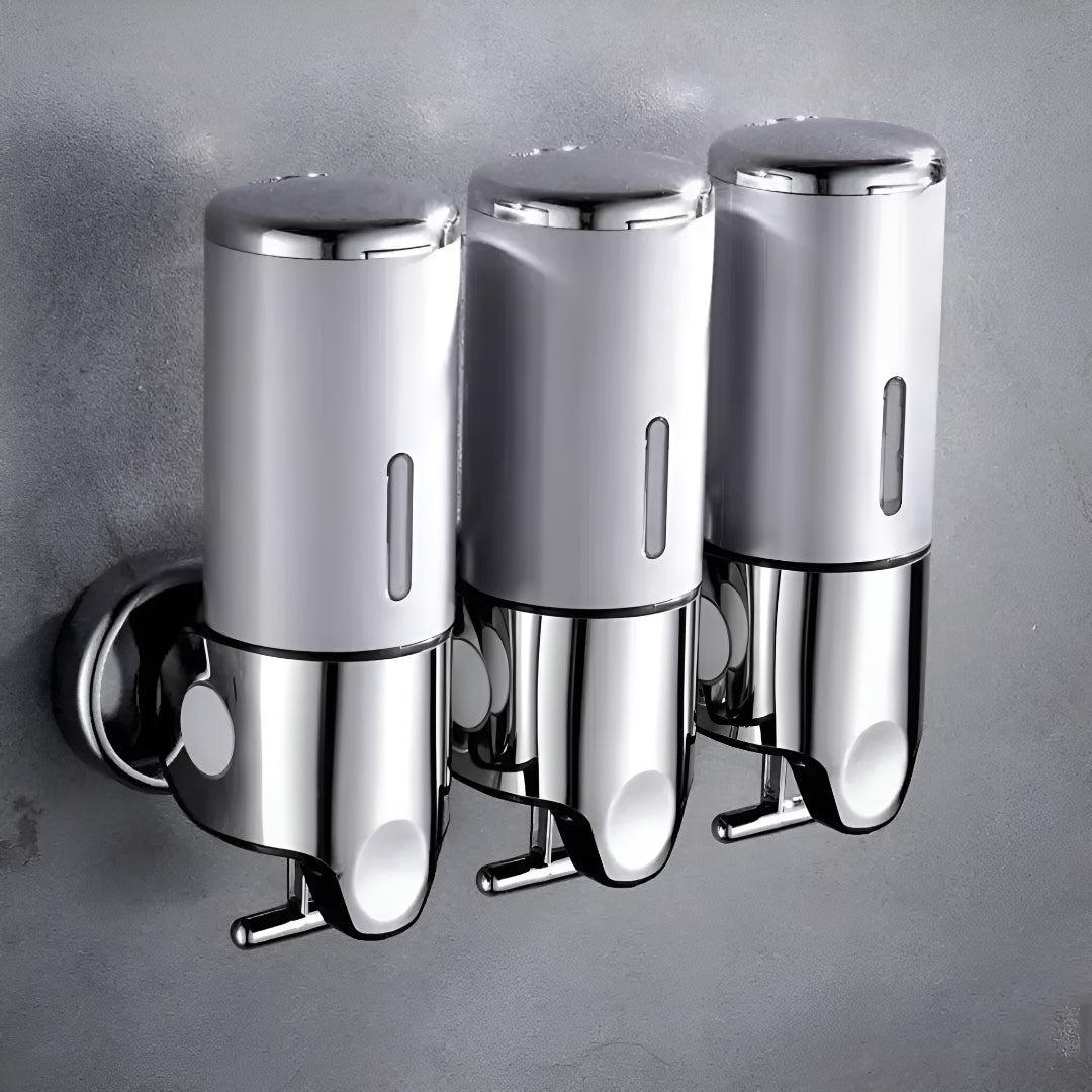 Zeeppompje Wandmontage Messing met Pompje 500ml Goud Zwart Chroom voor Badkamer Keuken Toiletruimte Stijlvol