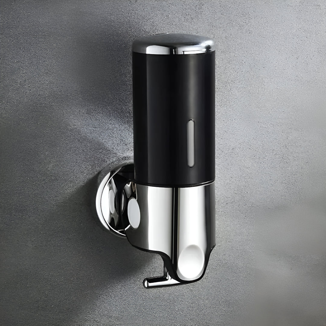 Zeeppompje Wandmontage Messing met Pompje 500ml Goud Zwart Chroom voor Badkamer Keuken Toiletruimte Stijlvol