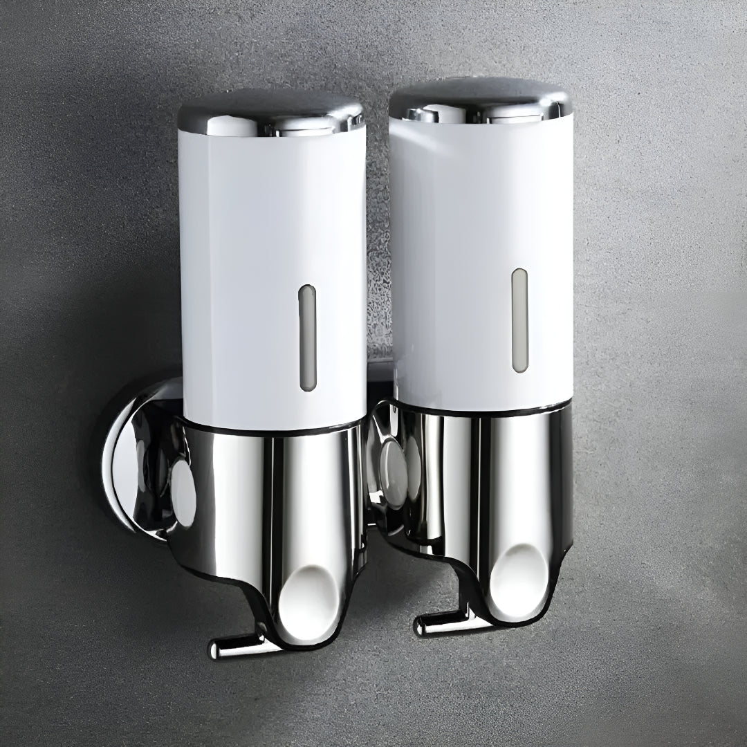 Zeeppompje Wandmontage Messing met Pompje 500ml Goud Zwart Chroom voor Badkamer Keuken Toiletruimte Stijlvol