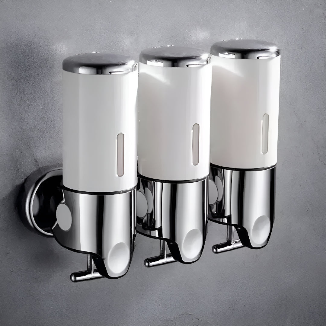 Zeeppompje Wandmontage Messing met Pompje 500ml Goud Zwart Chroom voor Badkamer Keuken Toiletruimte Stijlvol