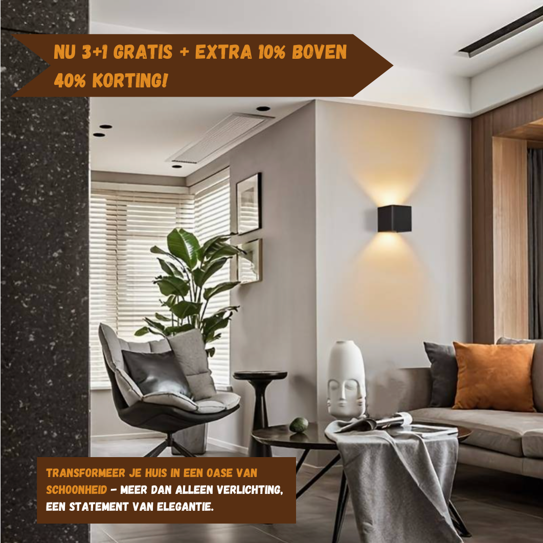Draadloze Wandlamp met Sensor & USB Oplaadbaar - LED Sfeerverlichting voor Gang, Slaapkamer, Kast & Trap | Instelbare Lichtmodi