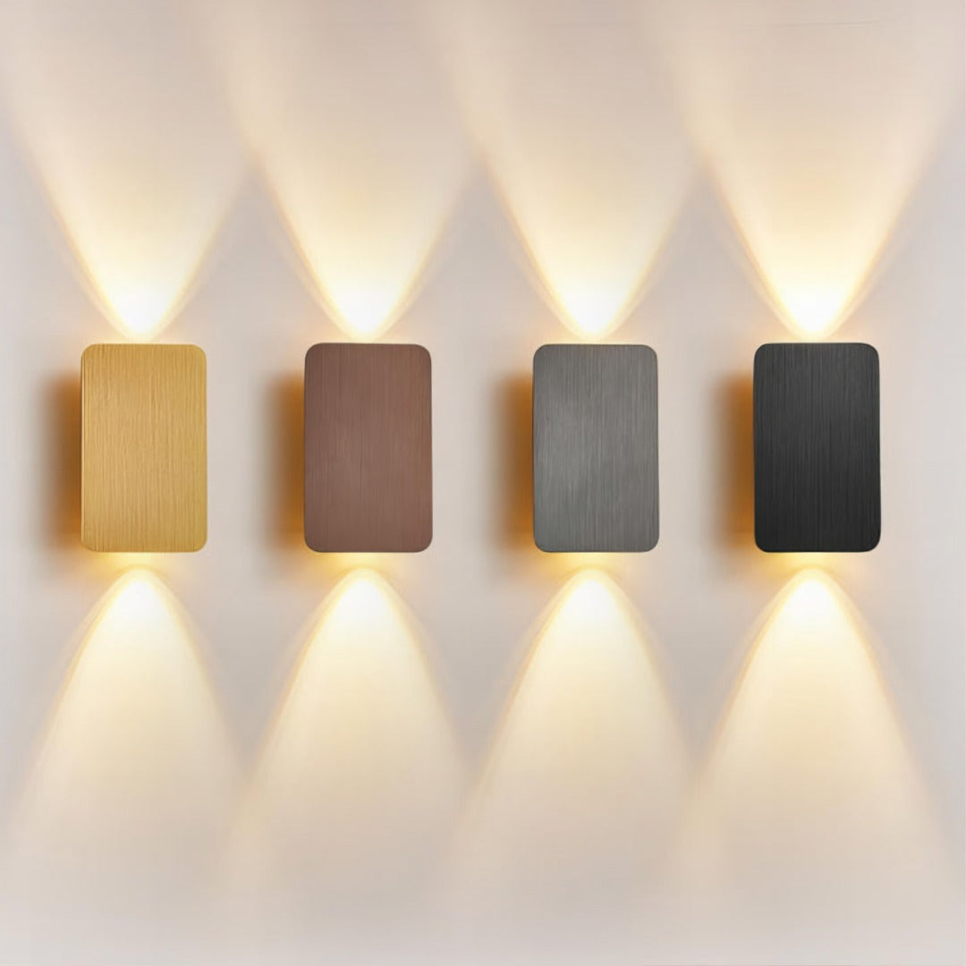 Wandlamp LED Houtlook Sfeerlicht Modern Design Slaapkamer Hal Woonkamer Accentverlichting Warm Licht