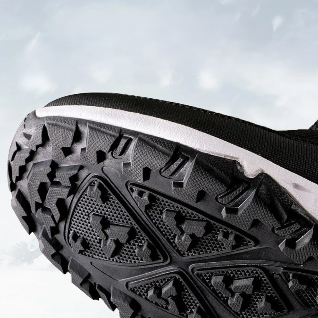 Waterdichte Herenwinterschoenen met Antislipzool en Warme Pluche Voering voor Optimaal Comfort op Koude Winterdagen