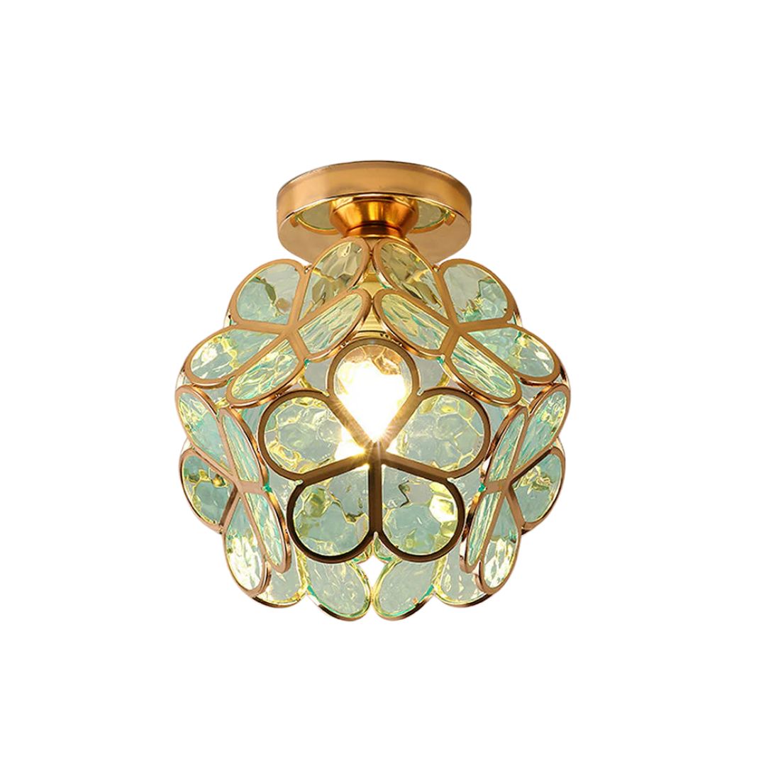 Floyem Bloemvormige Plafondlamp - Decoratieve Plafondverlichting voor Woonkamer & Slaapkamer