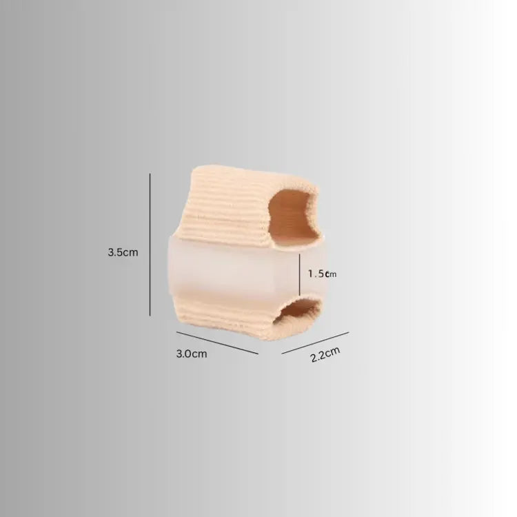 Teenspreiderset Siliconen voor Hallux Valgus en Overlappende Tenen - Zachte Correctie & Pijnverlichting