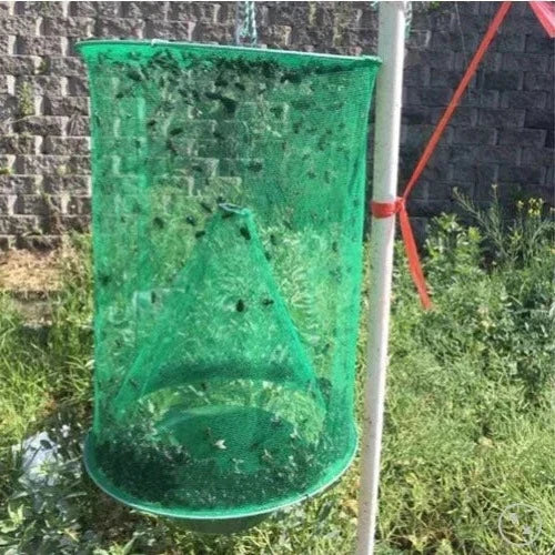 Herbruikbare Vliegenval met Lokaas Container voor Effectieve Vliegenbestrijding Tuin Stal Terras Gazon