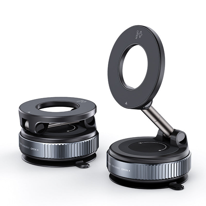 Magnetische Telefoonhouder met Vacuümzuigvoet - 360° Draaibaar Dashboard Houder
