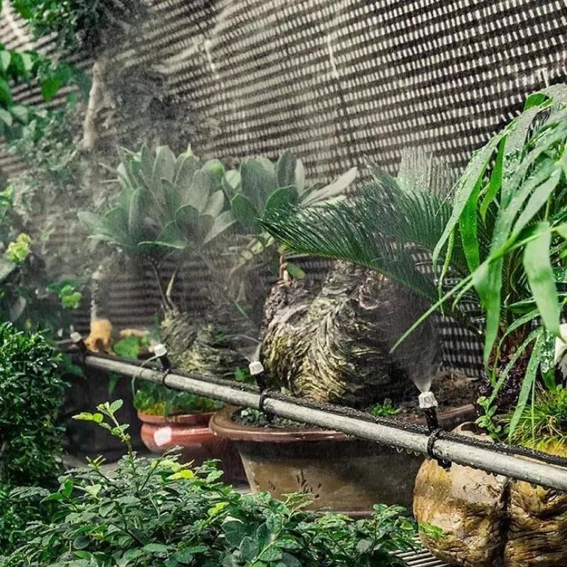 Verstelbaar Druppelirrigatiesysteem 10 Meter Automatisch Tuinbewatering Sproeiset Waterbesparend Planten
