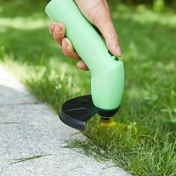 Draadloze Onkruidtrimmer Mini Grastrimmer Batterij Telescopische Steel Tuinonderhoud Onkruid Verwijderen
