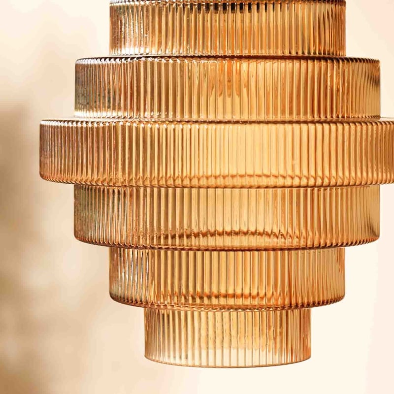 Glazen Hanglamp met Metalen Flessendesign E27 Fitting Diameter 22cm voor Keuken Eetkamer Woonkamer Verlichting