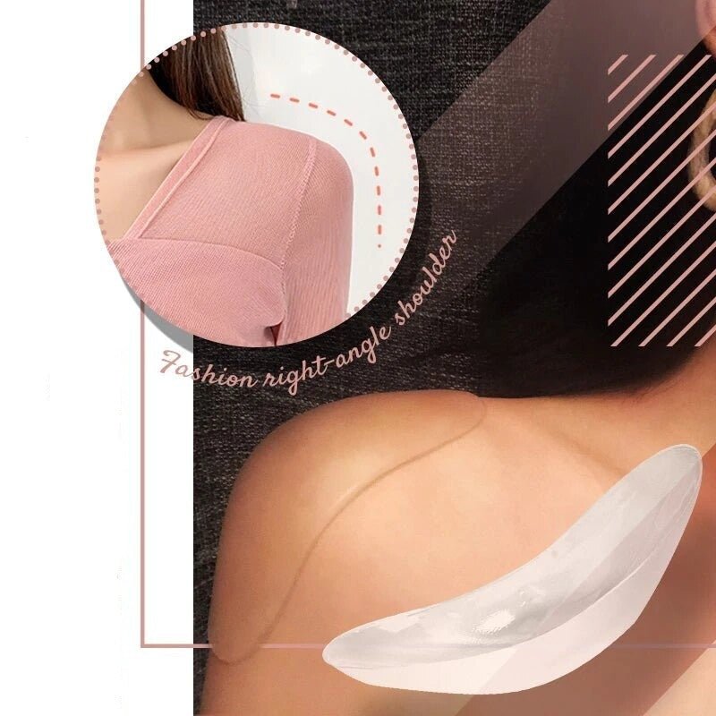 Onzichtbare Schoudervullingen Antislip Dames - Huidkleur Zwart Wit Beige - Comfort Kledingaccessoire