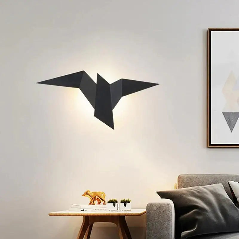 Wandlamp Vogel Design Aluminium Acryl LED 4W Scandinavisch Woonkamer Slaapkamer