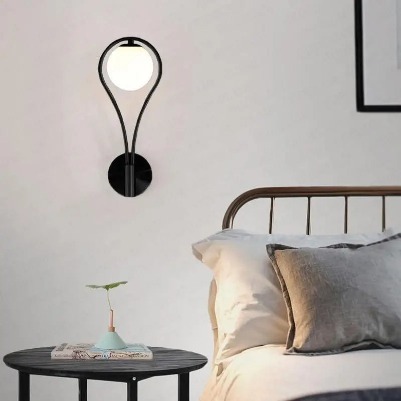Wandlamp Druppel Design Aluminium Acryl LED G9 12W Goud Zwart Woonkamer Slaapkamer