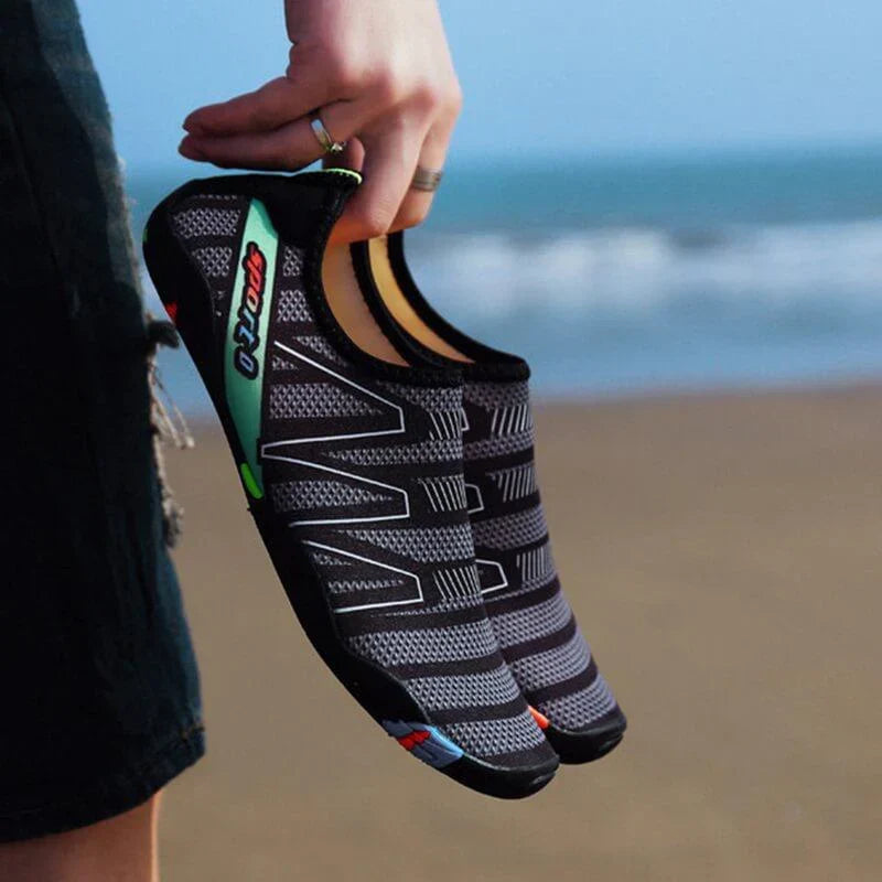 Sneldrogende Waterschoenen voor Strand & Watersport - Antislip Zool