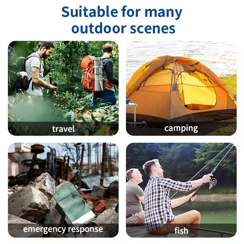 Draagbaar Waterfilter Stro 4000L Capaciteit Outdoor Camping Wandelen Noodgevallen Ultrafiltratie Survival