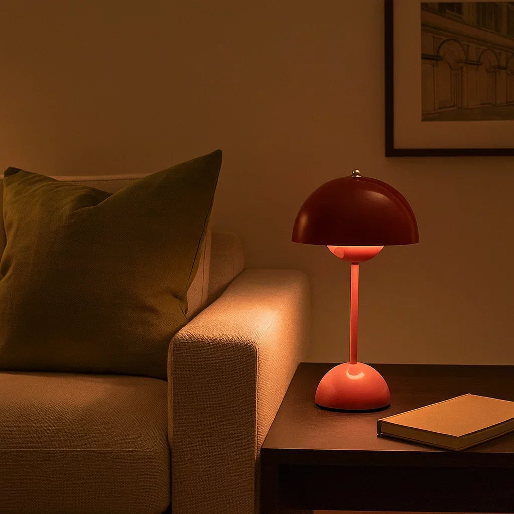 Moderne Touch Tafellamp LED - Dimbaar met Touchbediening | Scandinavisch Design, Warm Wit Licht, Stijlvolle Nachtlamp & Bureaulamp