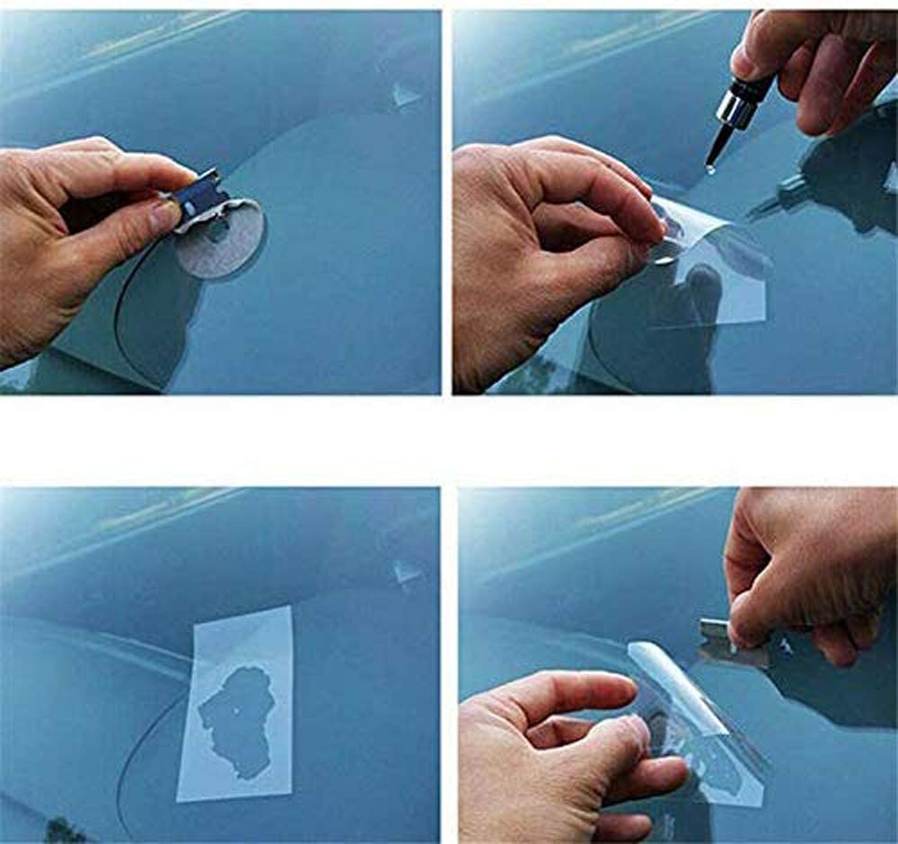 Glasreparatievloeistof Auto Ruit Herstel Kit Sterrenscheur Windscherm Chip Nanotechnologie Voertuig Reparatie