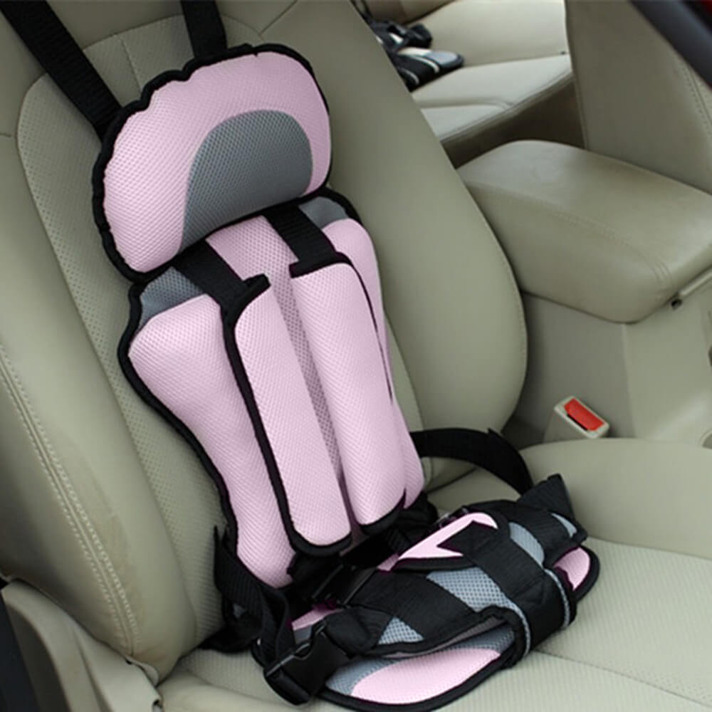 Kinderzitje Tweede Auto ISOFIX Verstelbaar 5-Punts Gordel Ademend Mesh