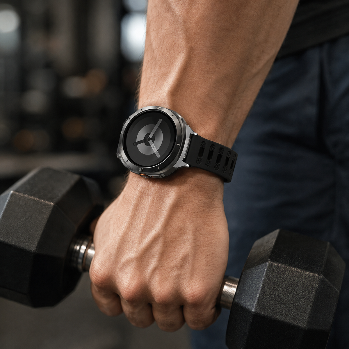 Sporthorlogeband Siliconen Geventileerd voor Smartwatch 40mm 44mm 46mm 47mm Fitnessband Training Sport