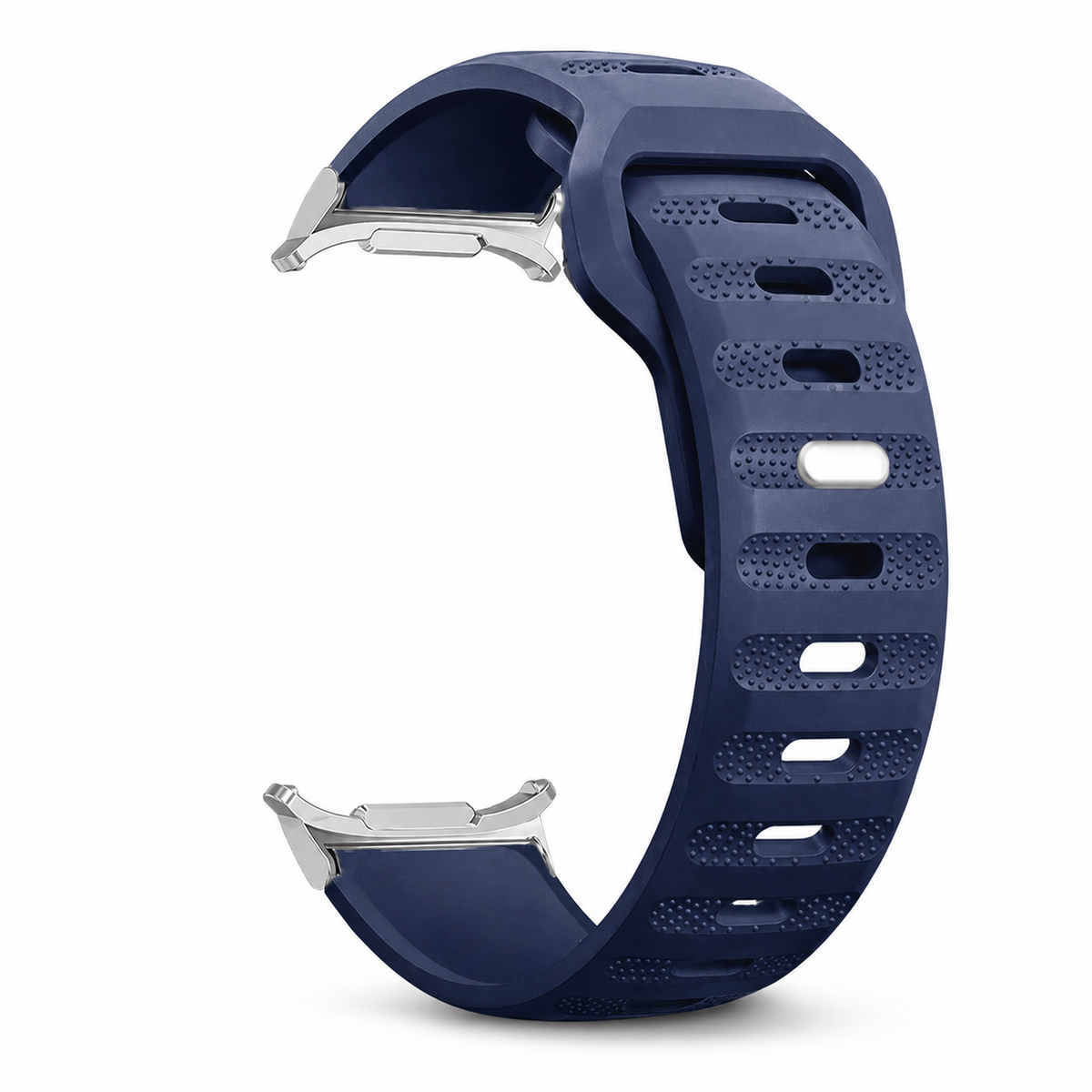 Sporthorlogeband Siliconen Geventileerd voor Smartwatch 40mm 44mm 46mm 47mm Fitnessband Training Sport