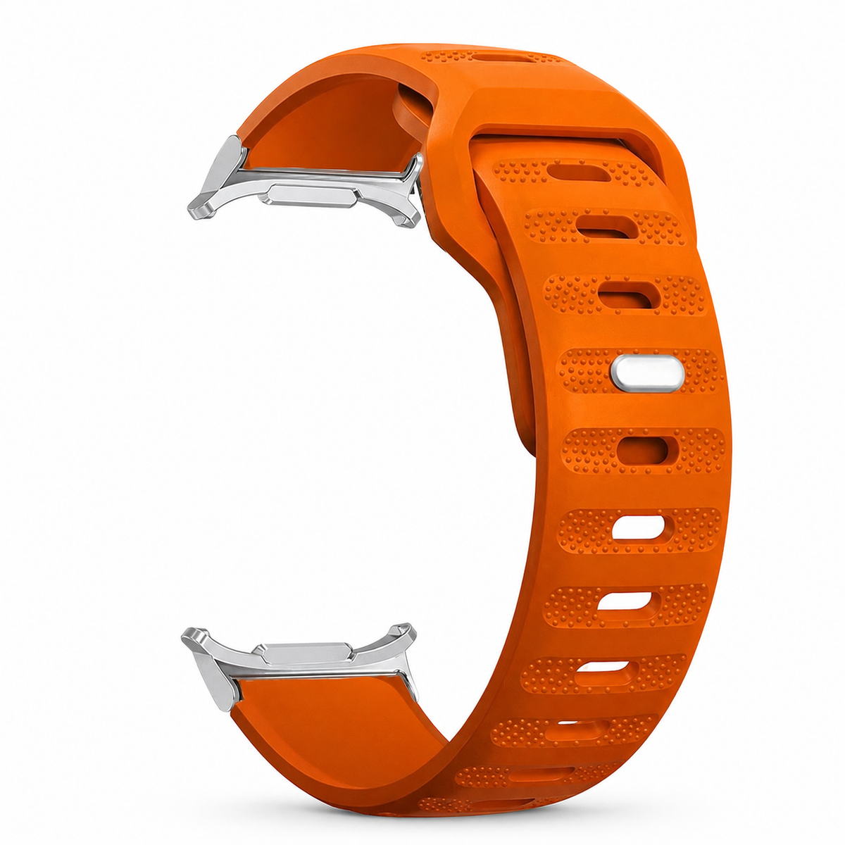 Sporthorlogeband Siliconen Geventileerd voor Smartwatch 40mm 44mm 46mm 47mm Fitnessband Training Sport
