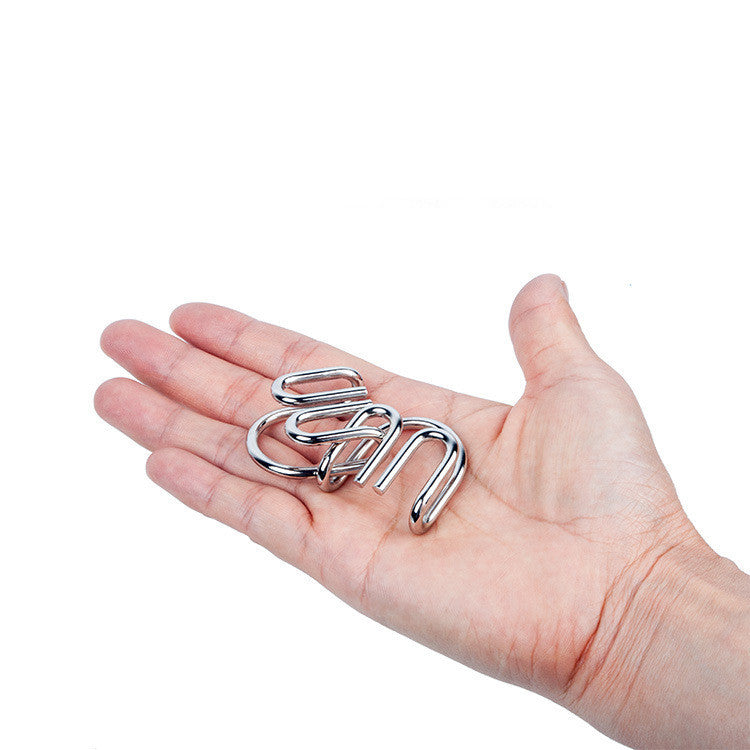 Metalen Breinbrekers Set - Denkpuzzels voor Volwassenen en Kinderen