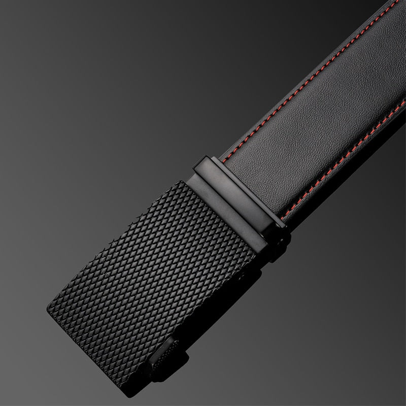 Zakelijke Leren Riem Klassiek 110-130cm Volnerf Rundleer Waterbestendig Kraswerend voor Kantoor Werk