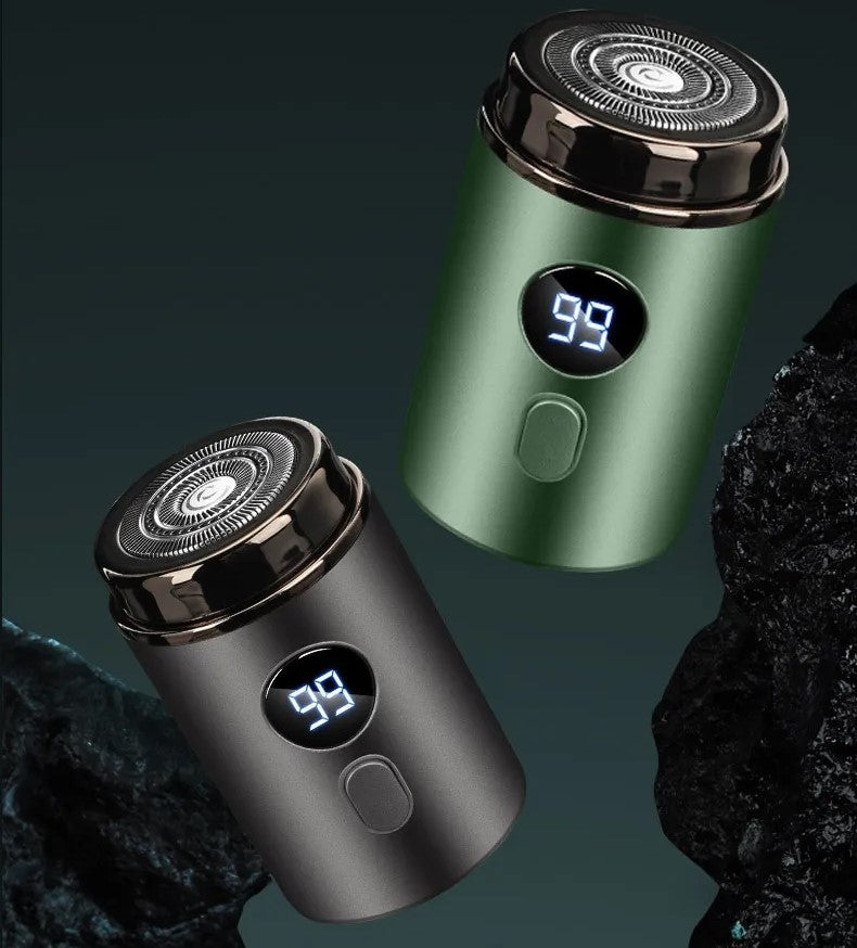 Compacte Draagbare Elektrische Scheerapparaat - Miniformat Reisscheerder met Oplaadbare Batterij - Gladde Precisie Scheerbeurt