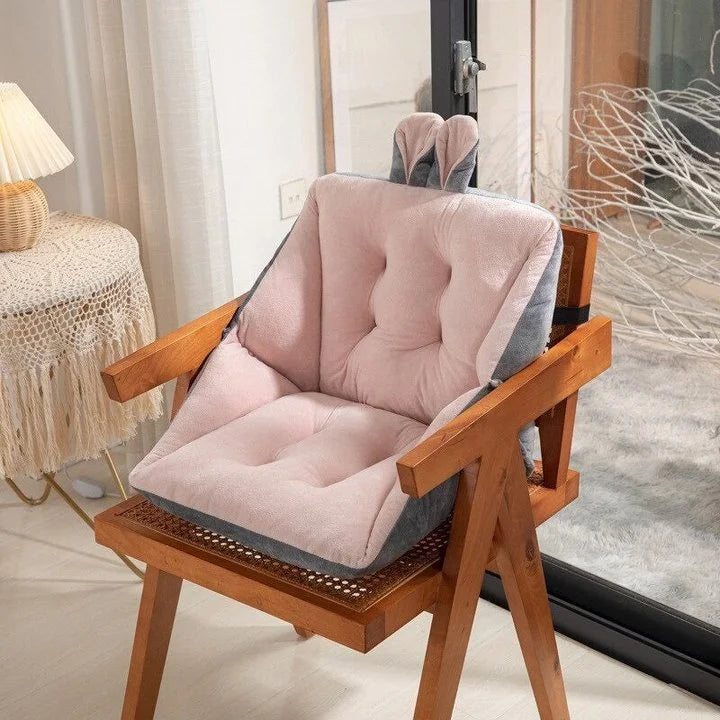 Ergonomisch Zitkussen met Lendensteun 45x45cm voor Kantoorstoel Auto Rolstoel Comfort Thuiswerken Rugpijn