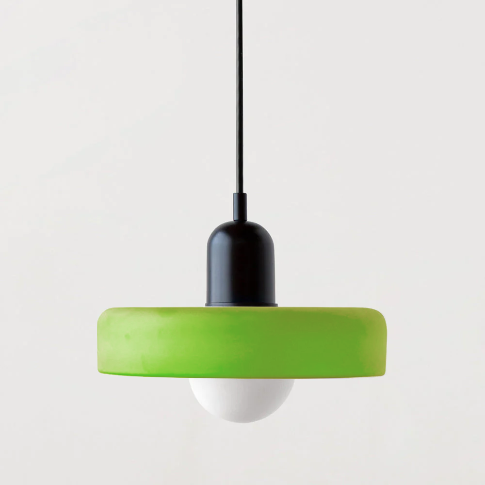 Geometrische Hanglamp Gekleurd Glas E27 Verstelbaar Eettafel Keukeneiland Retro Design Sfeerverlichting