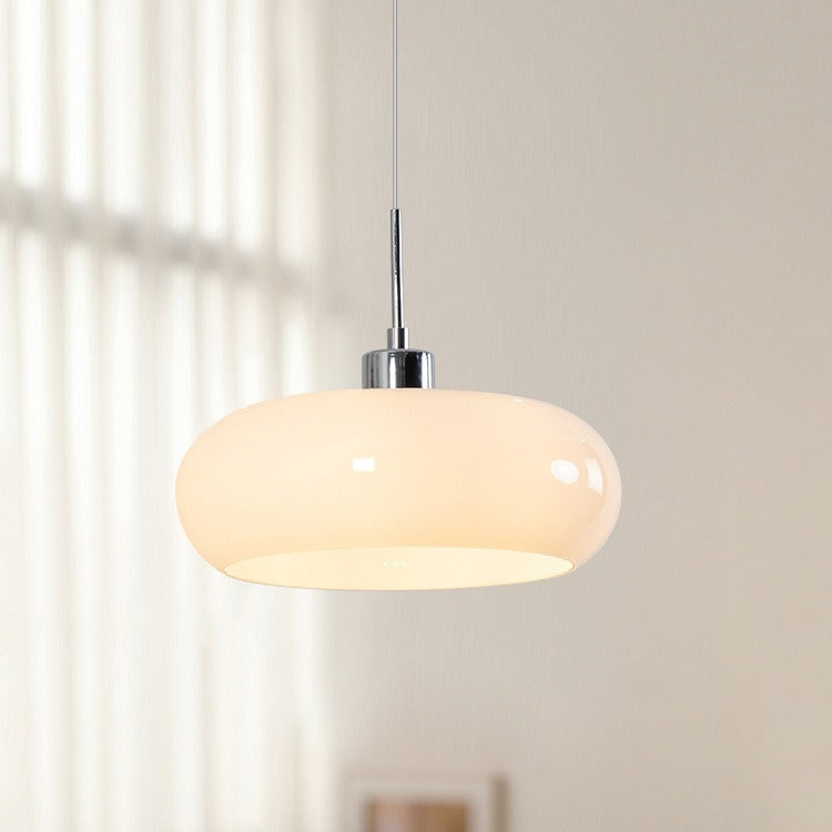 Geometrische Hanglamp E27 Glas Metaal 28cm Eetkamer Woonkamer Verstelbaar Functioneel Modern Interieur Design