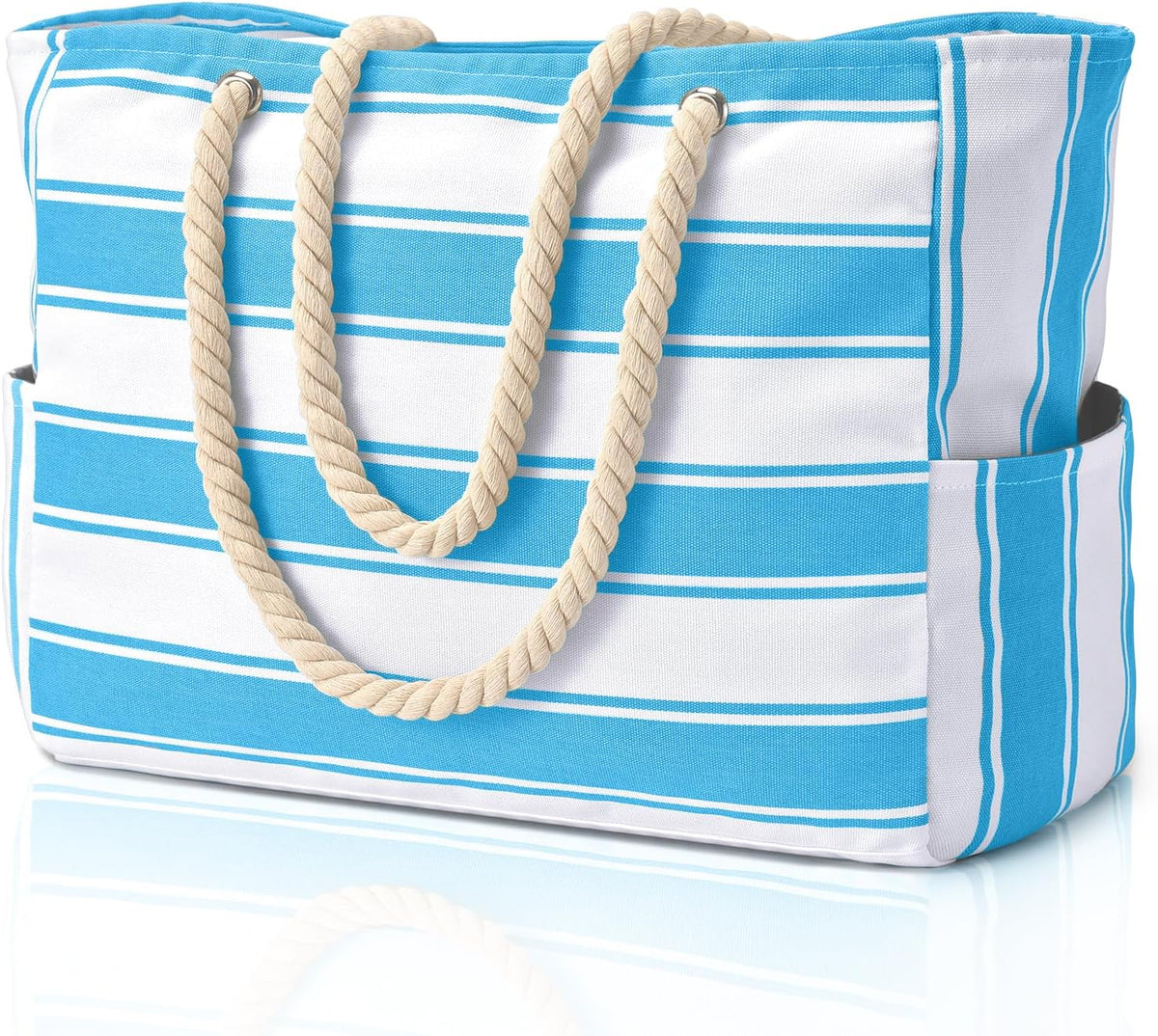 Waterbestendige Strandtas Oversized met Zandwerende Binnenvulling - Perfecte Zomertas voor Strand, Zwembad en Reizen