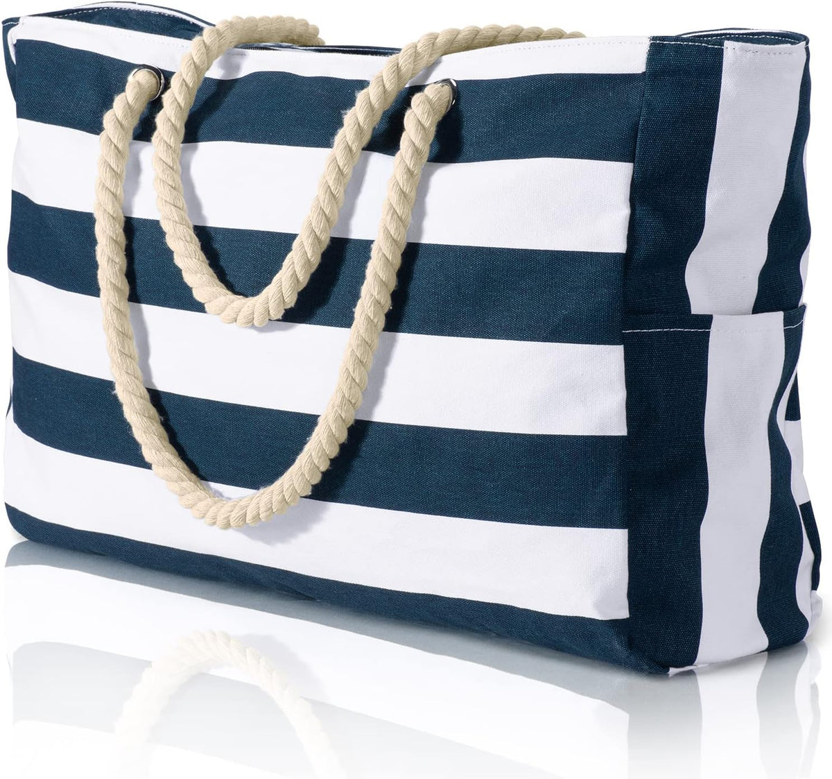 Waterbestendige Strandtas Oversized met Zandwerende Binnenvulling - Perfecte Zomertas voor Strand, Zwembad en Reizen