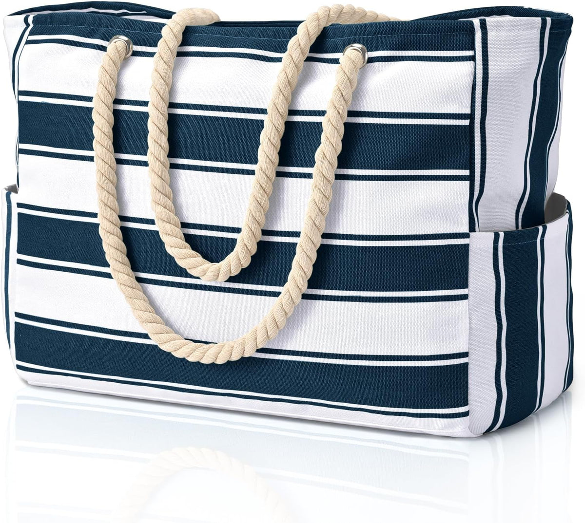 Waterbestendige Strandtas Oversized met Zandwerende Binnenvulling - Perfecte Zomertas voor Strand, Zwembad en Reizen