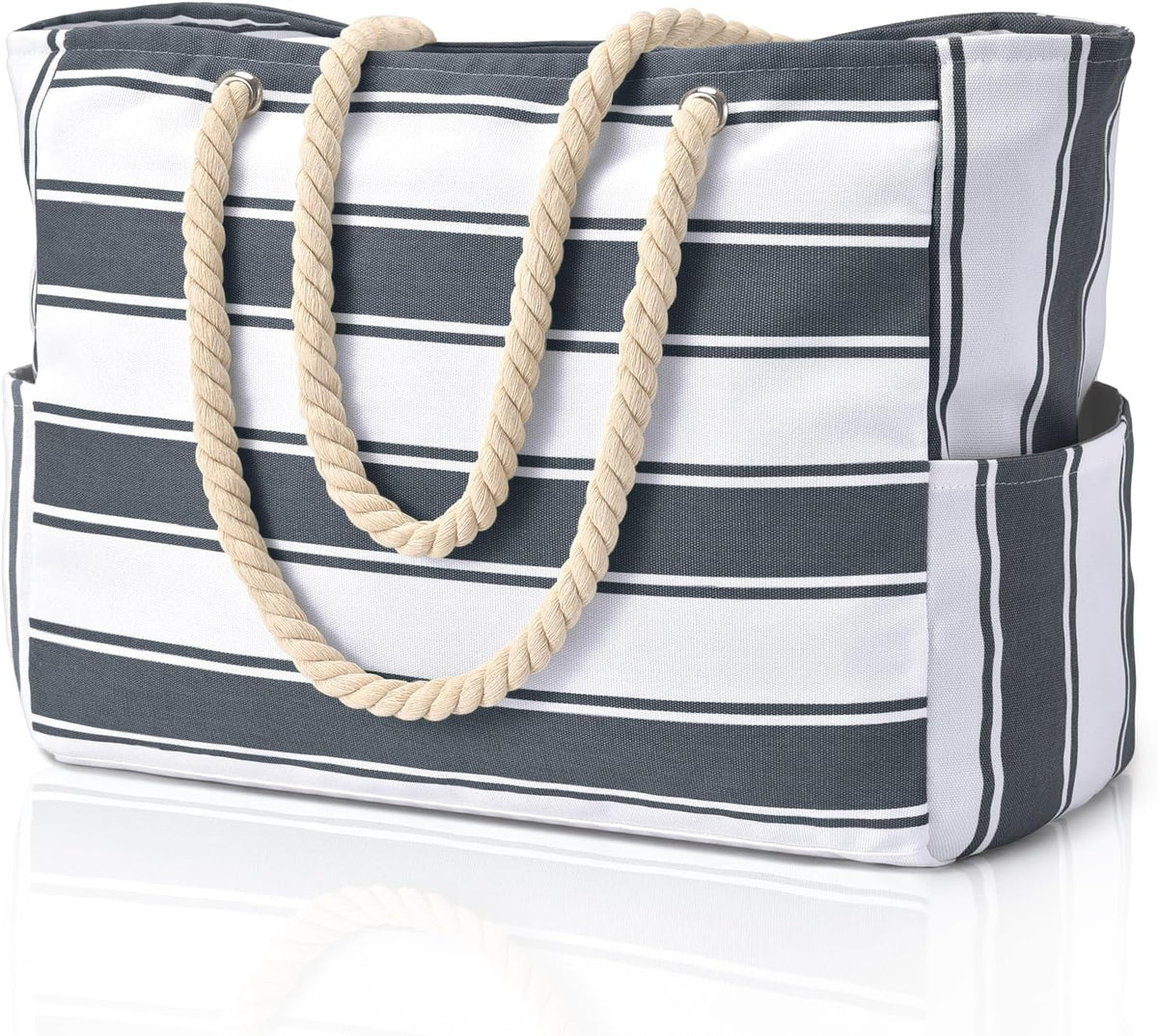 Waterbestendige Strandtas Oversized met Zandwerende Binnenvulling - Perfecte Zomertas voor Strand, Zwembad en Reizen