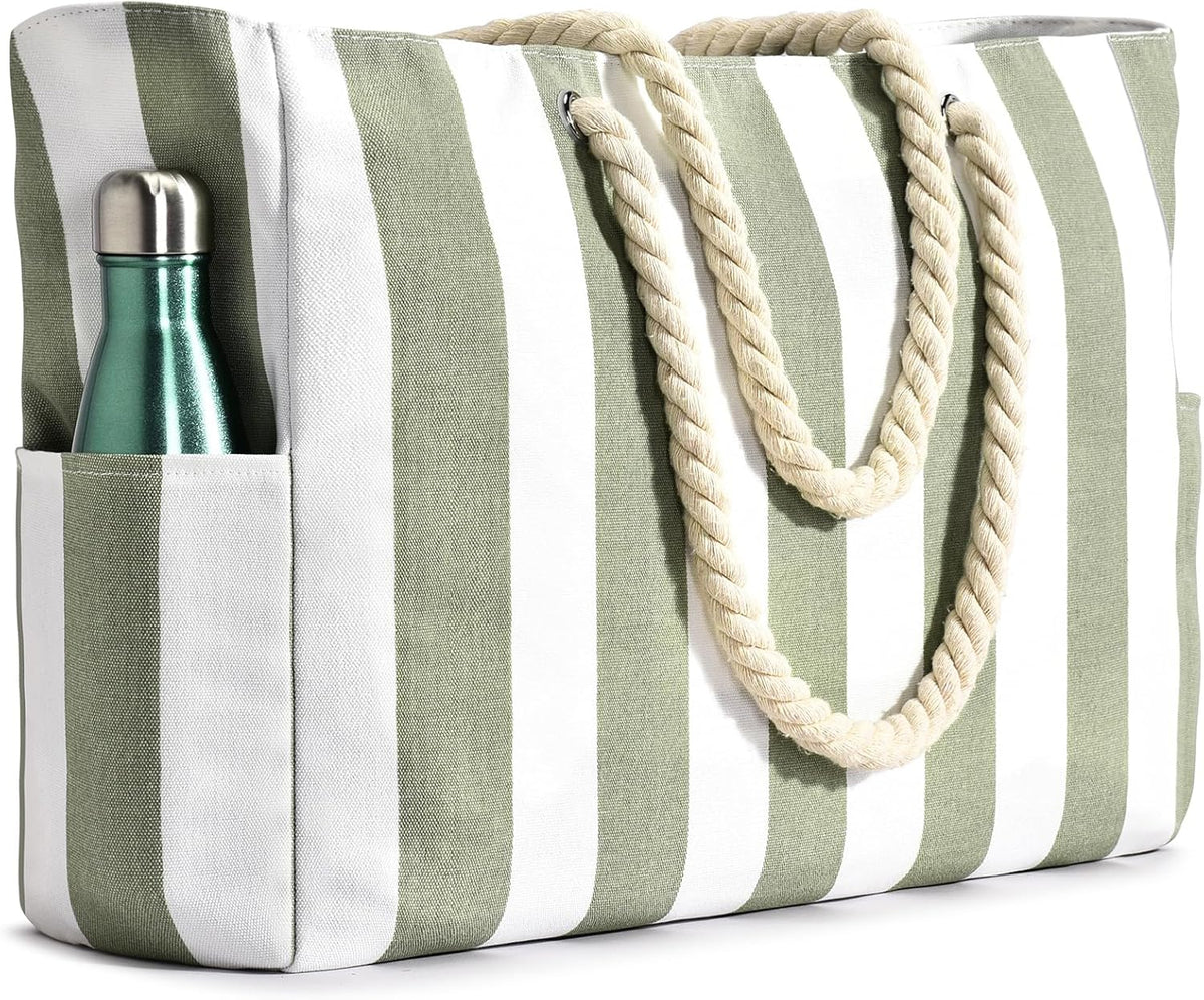 Waterbestendige Strandtas Oversized met Zandwerende Binnenvulling - Perfecte Zomertas voor Strand, Zwembad en Reizen