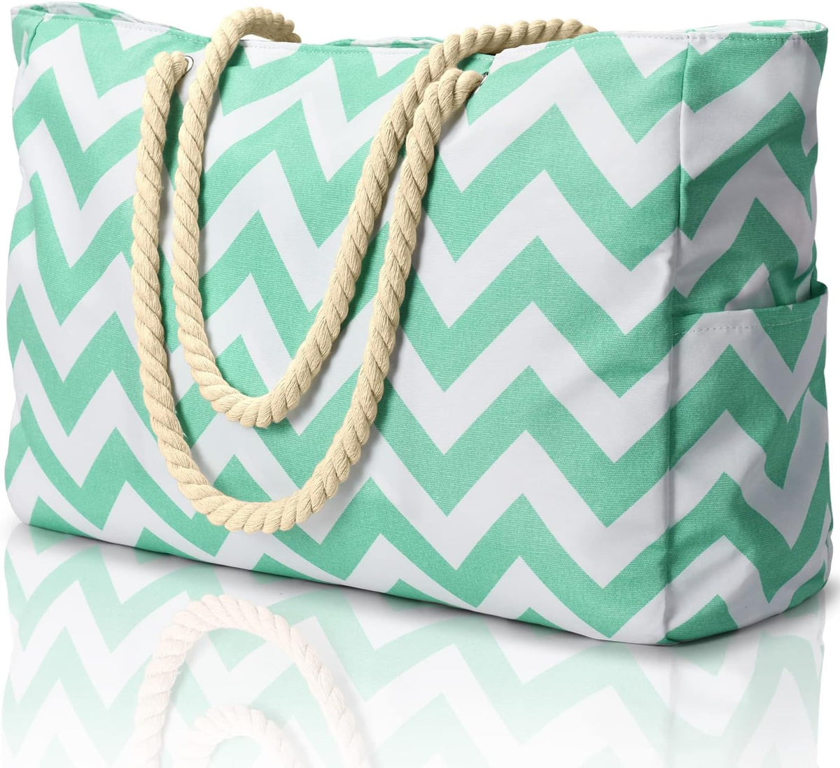 Waterbestendige Strandtas Oversized met Zandwerende Binnenvulling - Perfecte Zomertas voor Strand, Zwembad en Reizen