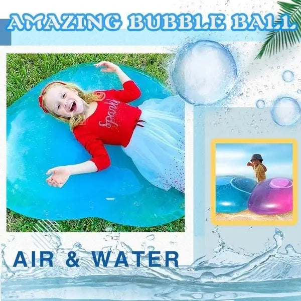 Opblaasbare Stretchbal voor Kinderen - Waterbestendig Speelgoed voor Buiten en Binnen - Robuust TPR-Materiaal - Draagbaar Speelplezier