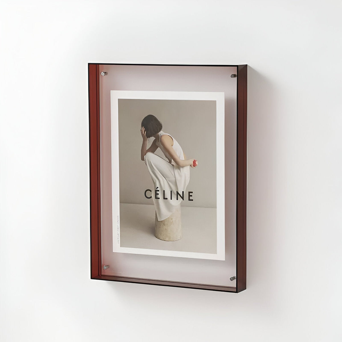 Fotolijst Transparant Acryl Minimalistisch Staand Hangend A4 A5 Modern Scandinavisch